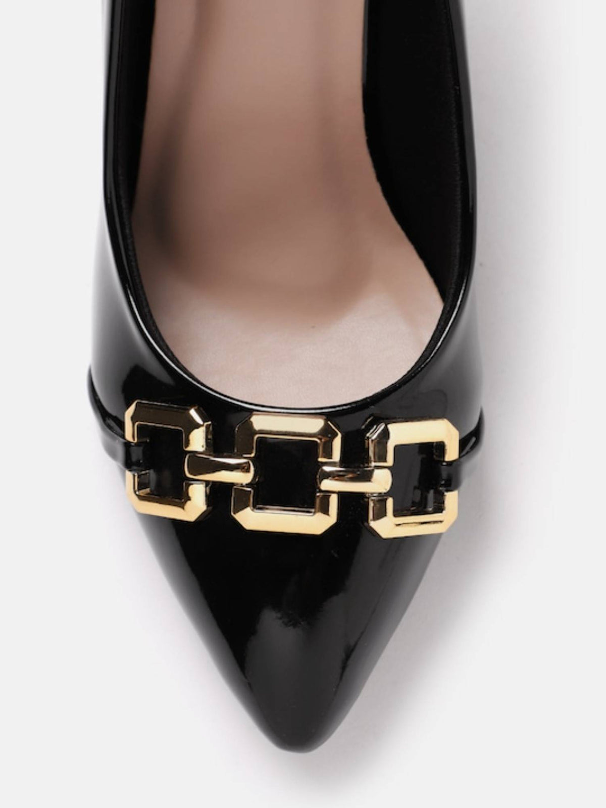 Black Women Slip On Pumps | H78 - view 5