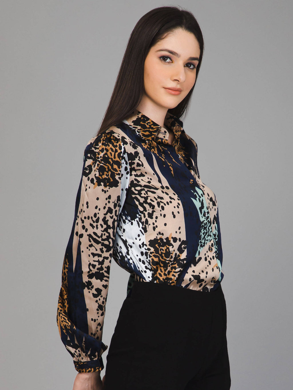 Multi Color Satin Shirts | S67 - view 4