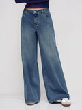 Denim Low Rise Wide Leg Jeans | WL90 - view 1