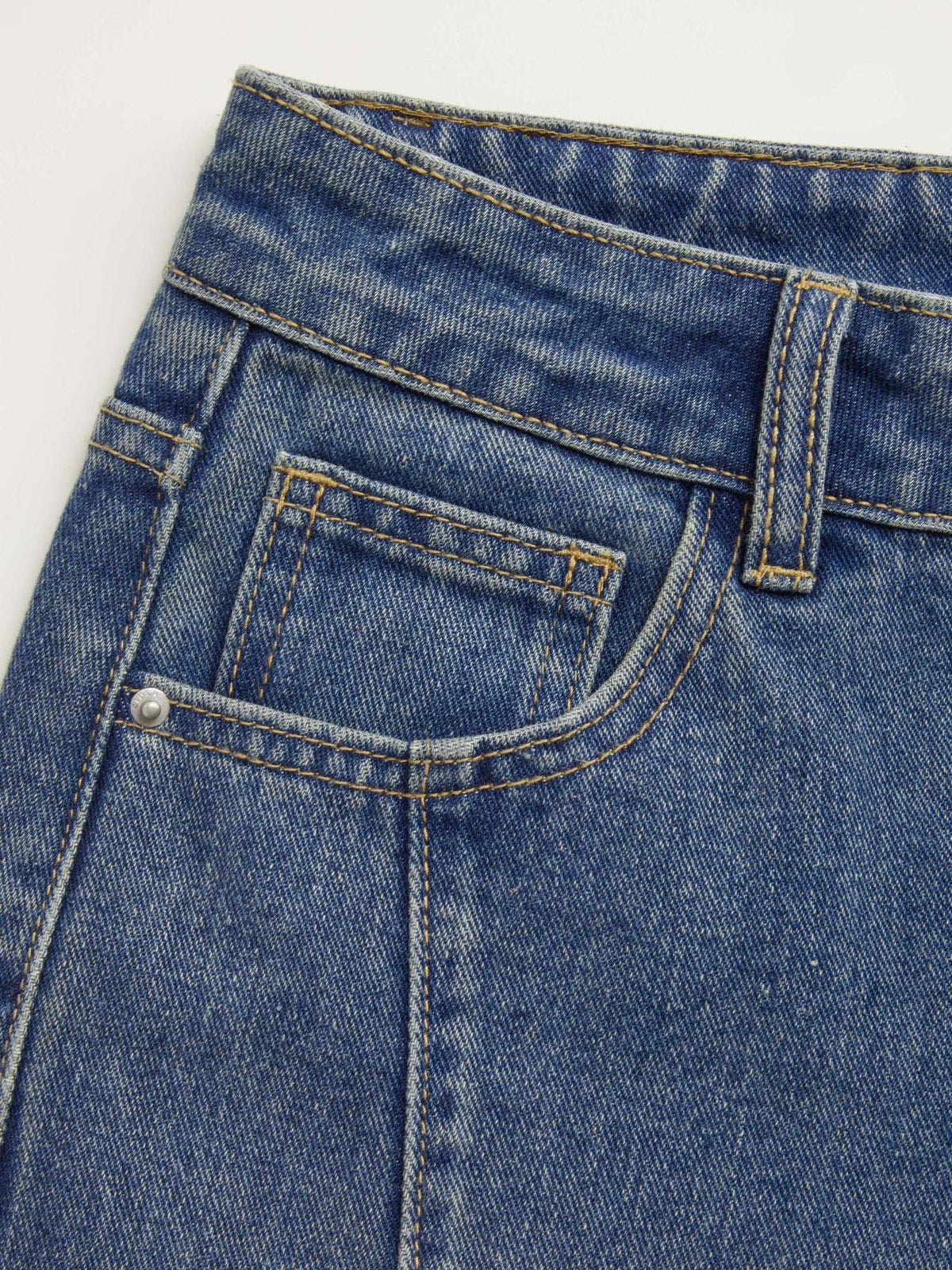 Denim Low Rise Wide Leg Jeans | WL90 - view 9