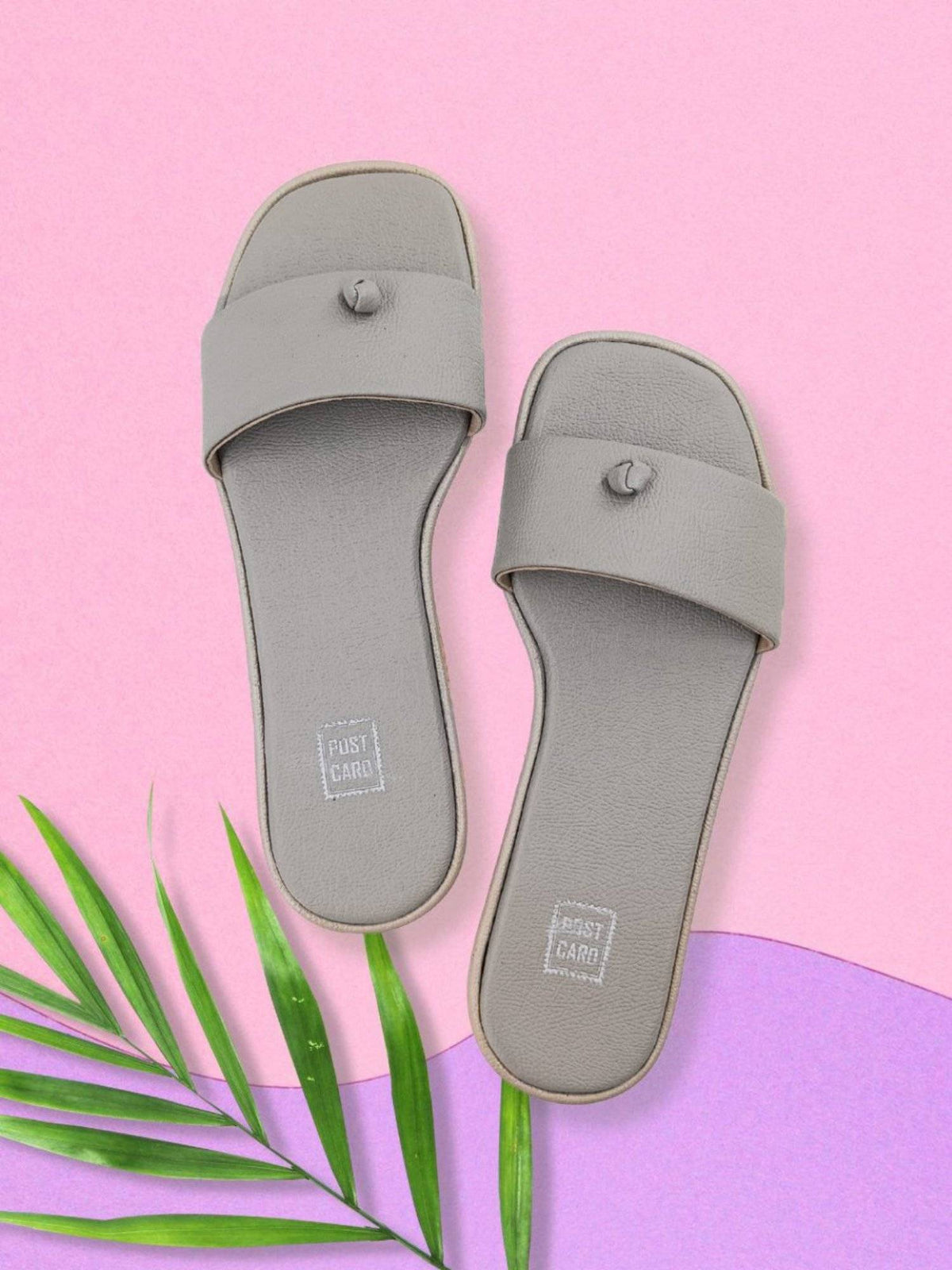 Solid Beige Flats | F61 - view 27