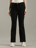 Black Mid Rise Jeans | ST23 - view 1