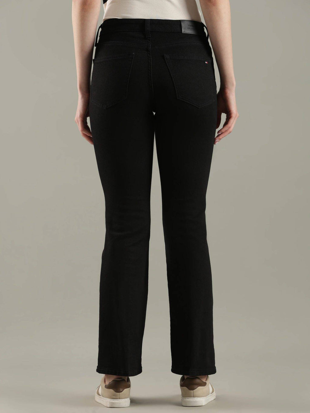 Black Mid Rise Jeans | ST23 - view 3