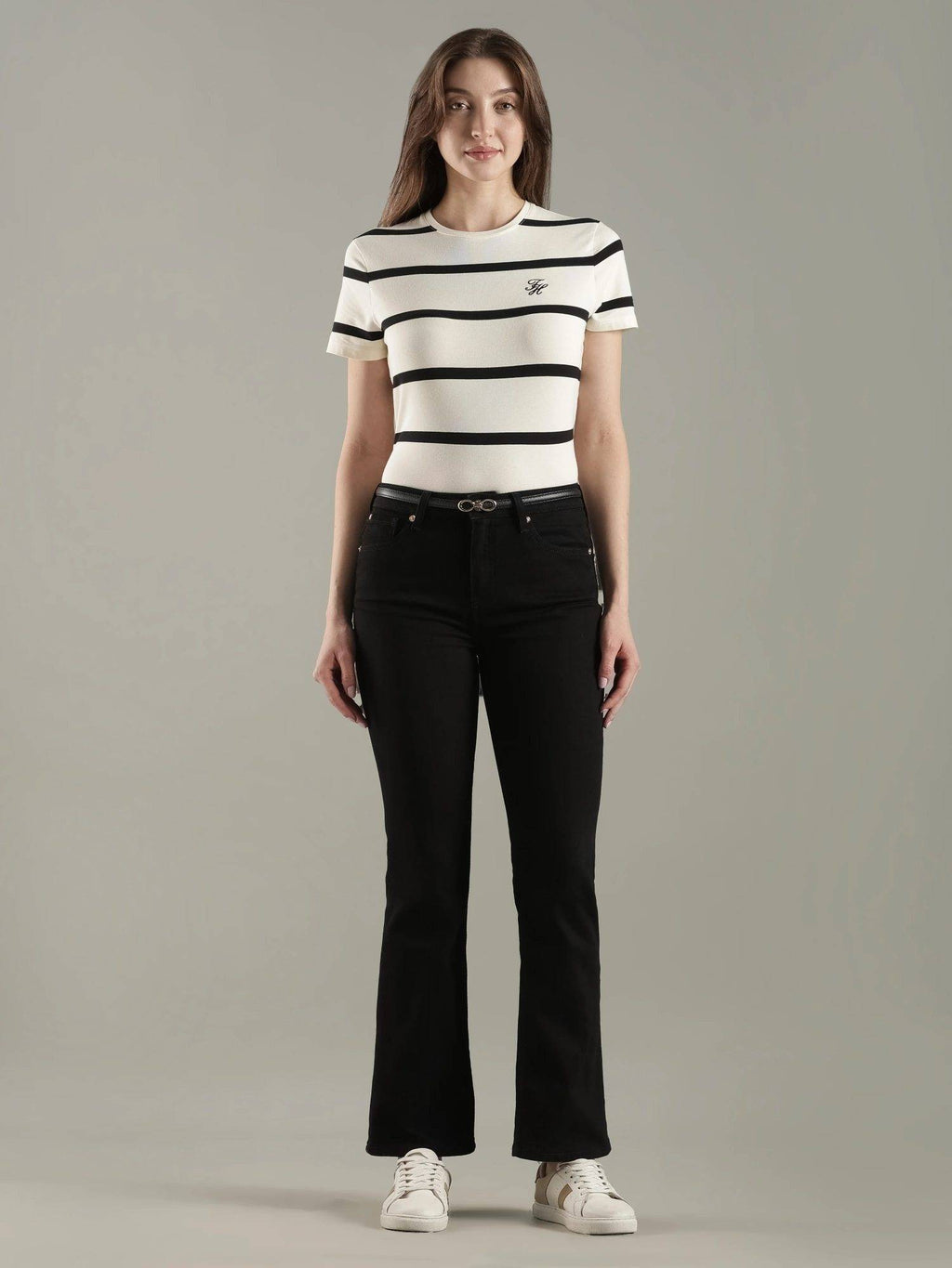 Black Mid Rise Jeans | ST23 - view 7