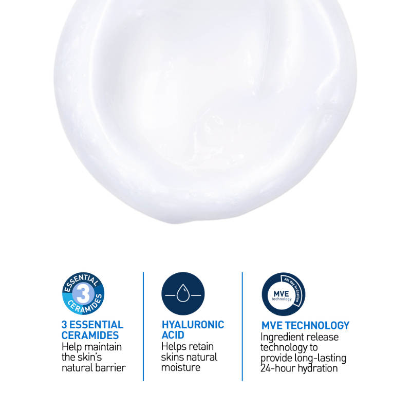 Hydrating Cleanser Non-Foaming Face Wash for Dry Skin with Ceramides, Dermatologist Recommend | B20 - view 3