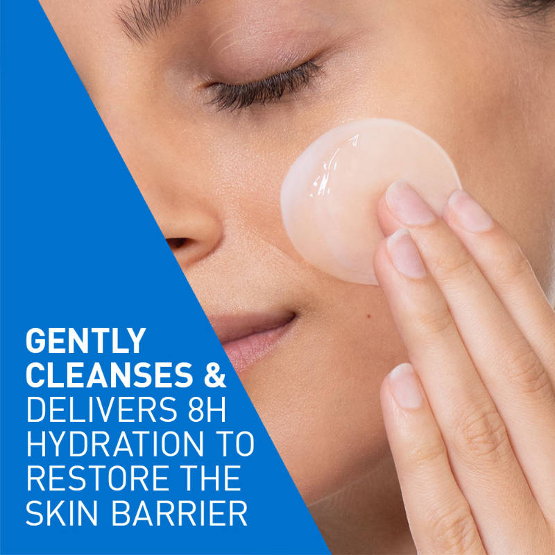 Hydrating Cleanser Non-Foaming Face Wash for Dry Skin with Ceramides, Dermatologist Recommend | FC3 - view 4