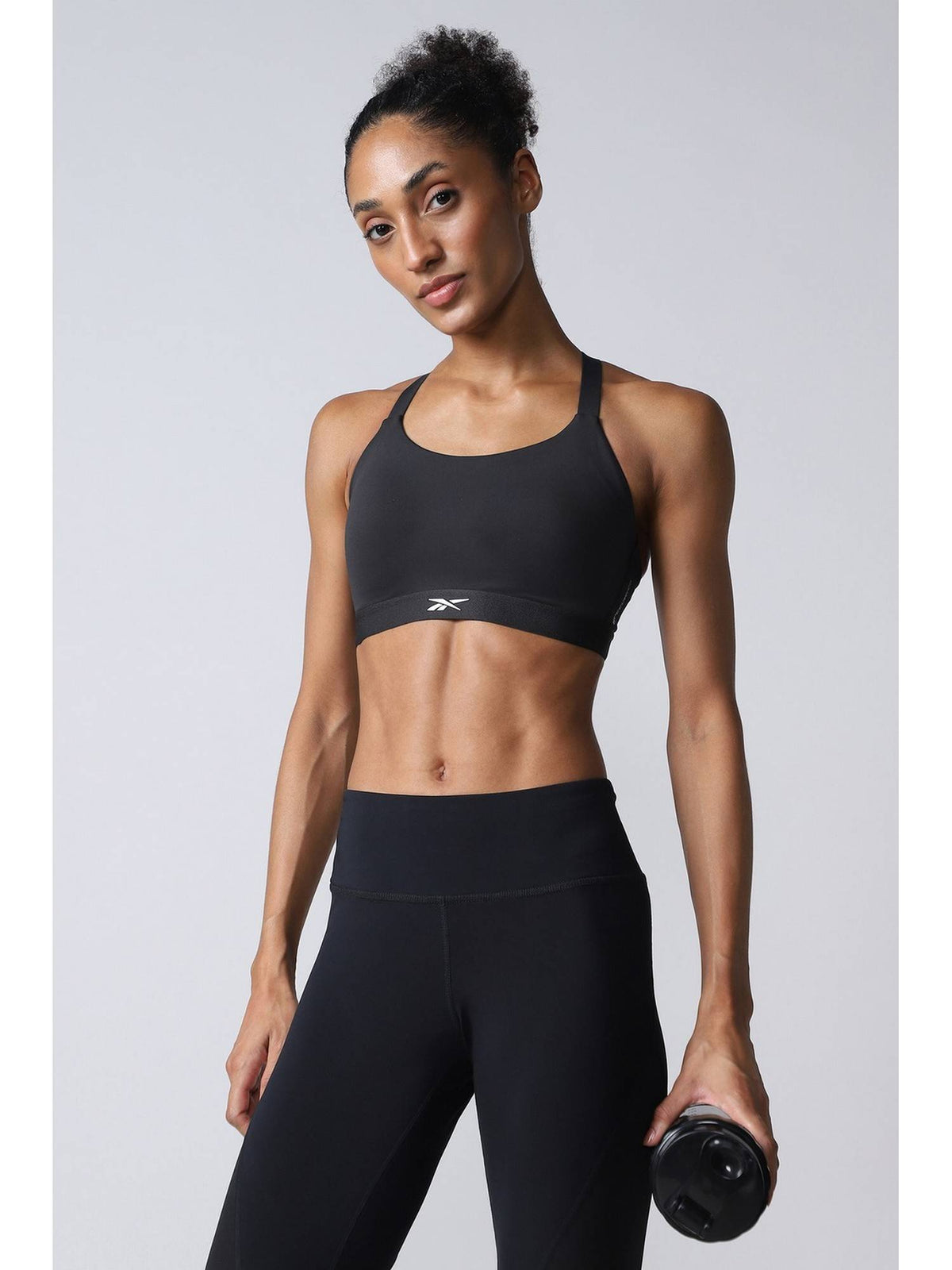Women Black Sports Bra | sb09 - view 6