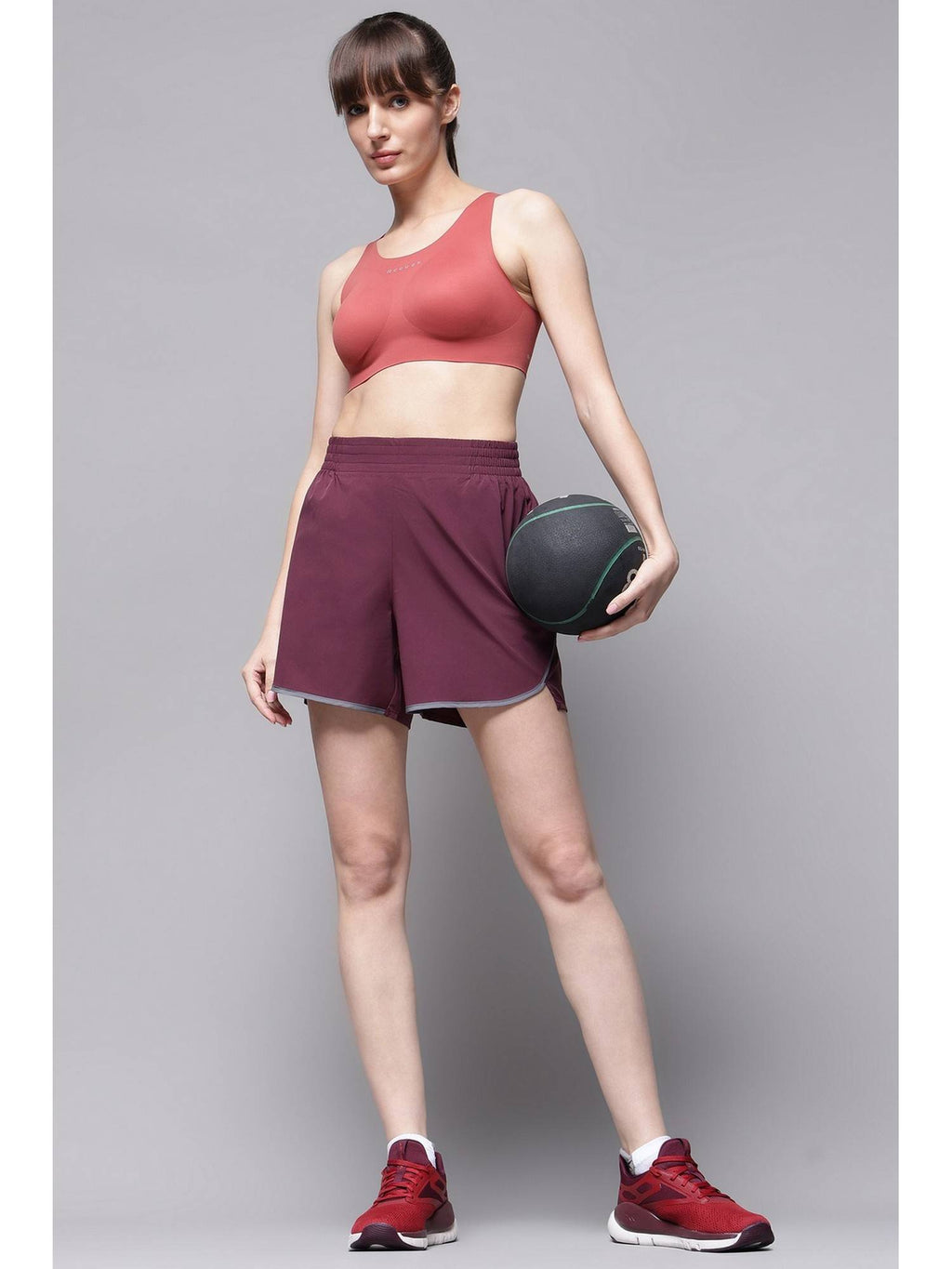 Women Lavender Sports Bra | sb09 - view 12