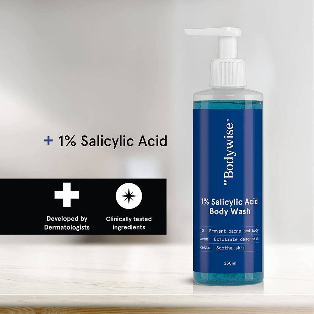 Face & Body Acne Kit (1% Salicylic Acid Body Wash + Anti Acne Face Wash) | BWS9 - view 3