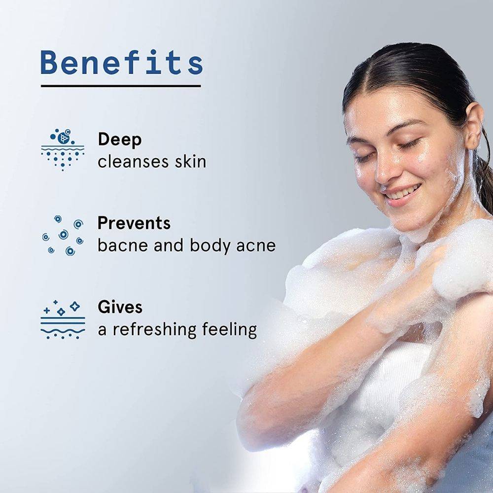 Face & Body Acne Kit (1% Salicylic Acid Body Wash + Anti Acne Face Wash) | BWS9 - view 5