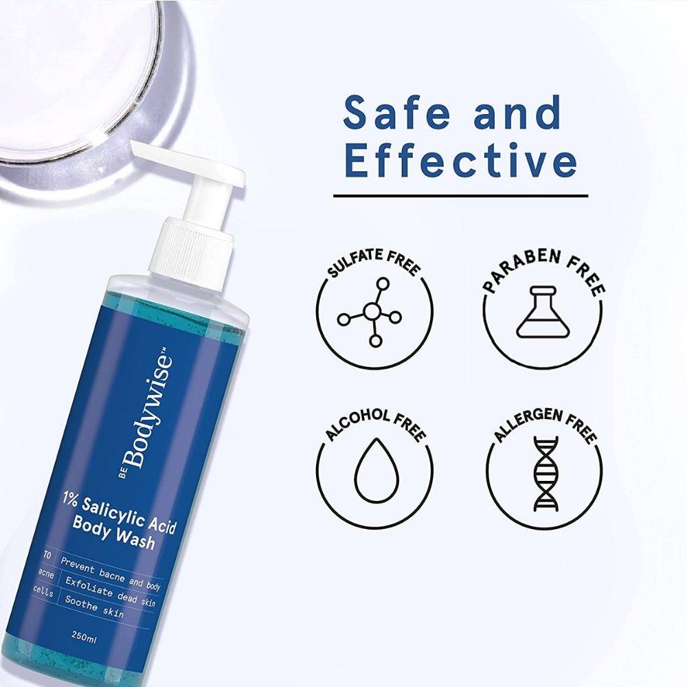 Face & Body Acne Kit (1% Salicylic Acid Body Wash + Anti Acne Face Wash) | BWS9 - view 7