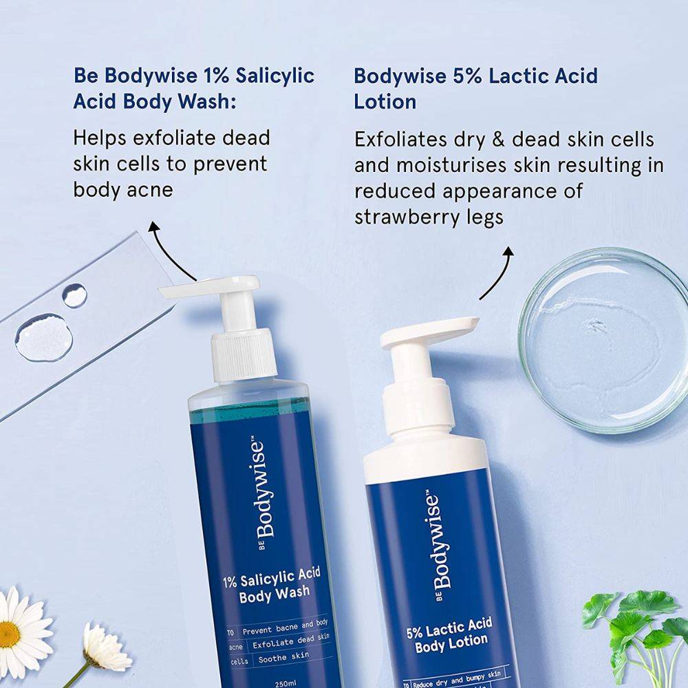 1% Salicylic Acid Body Wash + 5% Lactic Acid Body Lotion | BWS9 - view 4