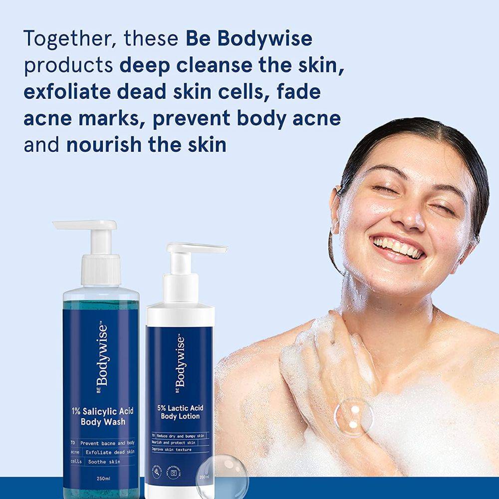 1% Salicylic Acid Body Wash + 5% Lactic Acid Body Lotion | BWS9 - view 7