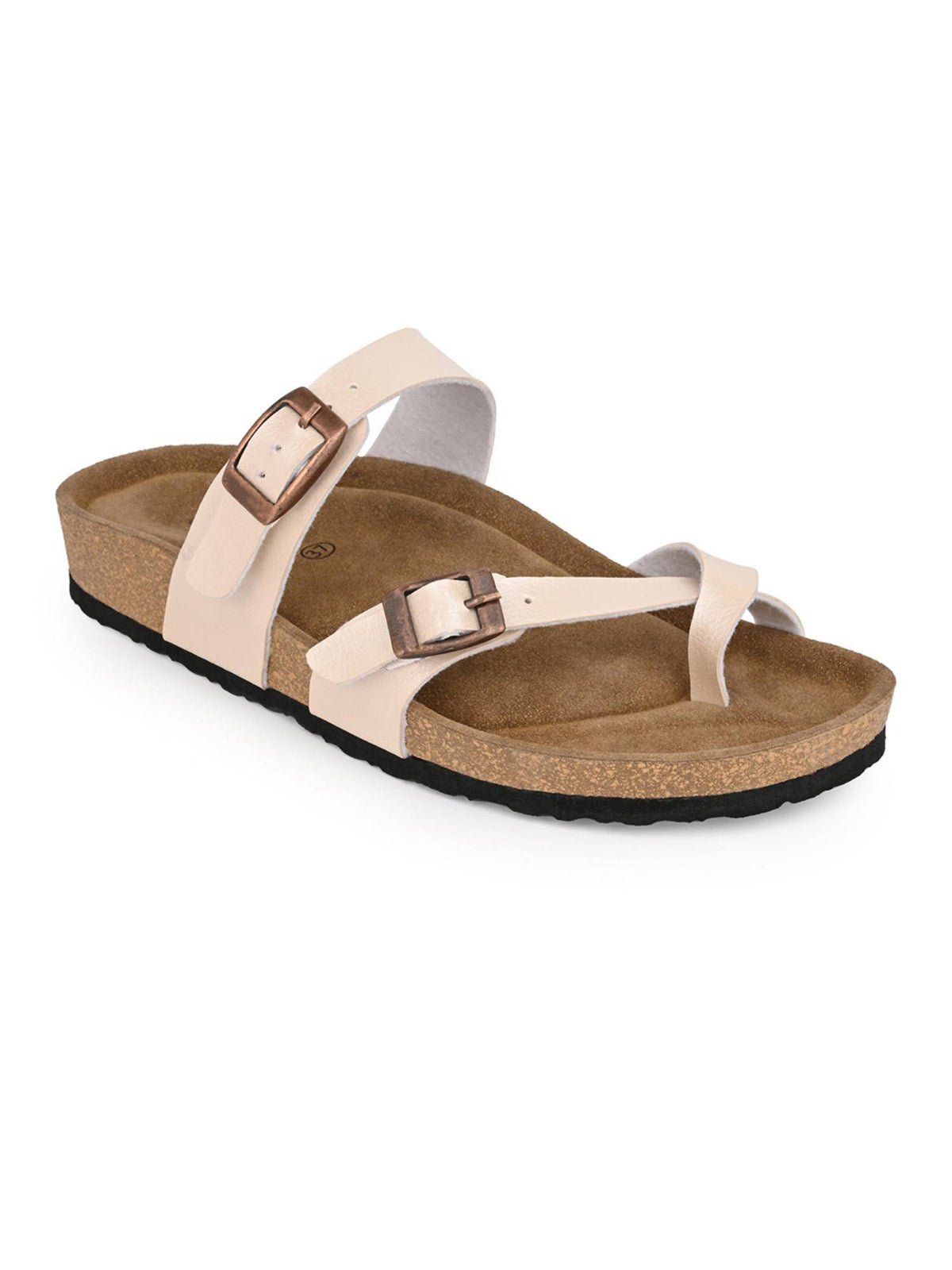 Women Pearl White Sandals | SD89 - view 3