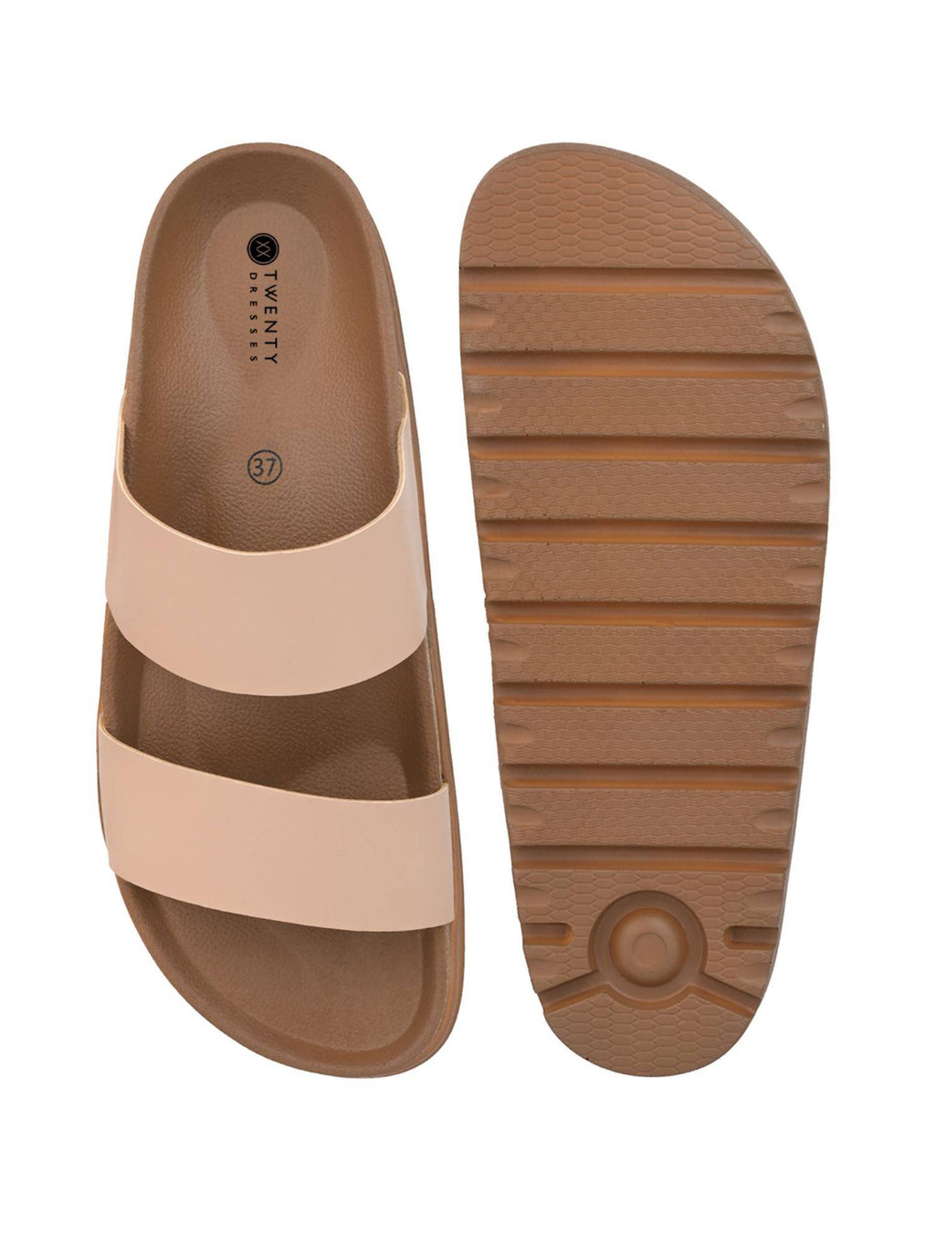Women Beige Sandals | SD89 - view 2