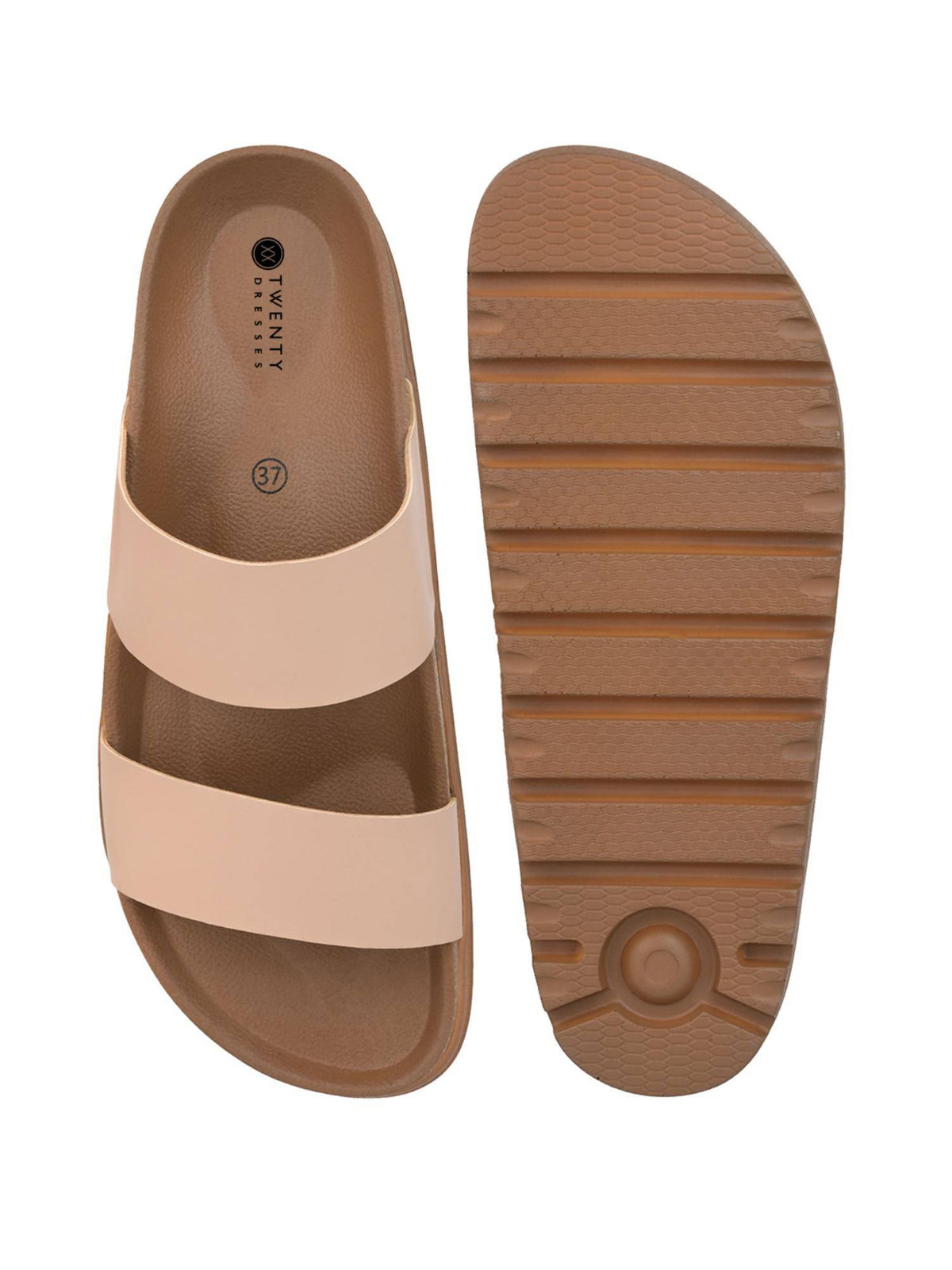 Women Beige Sandals | SD89 - view 2