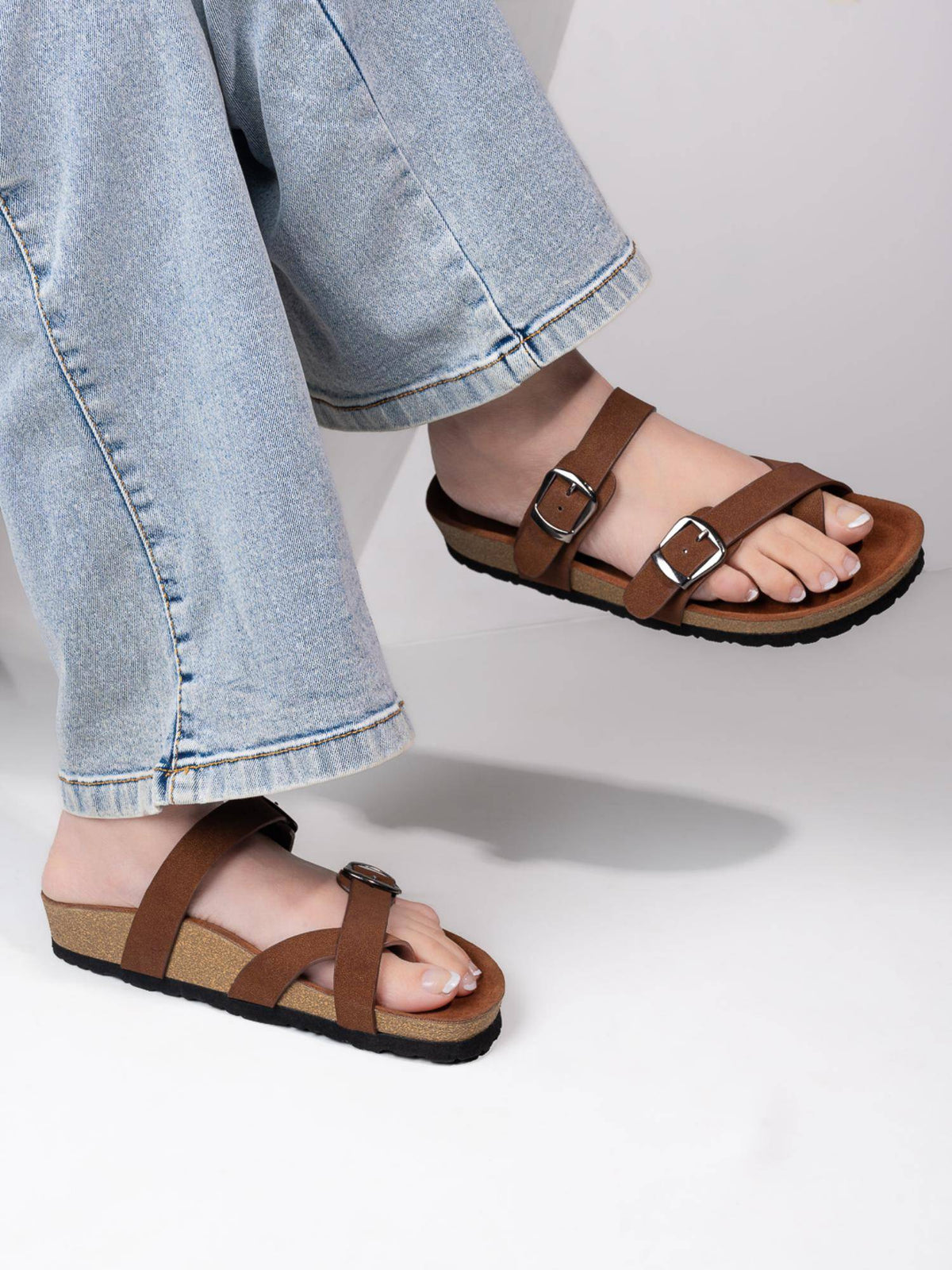 Women Tan Sandals | SD89 - view 1