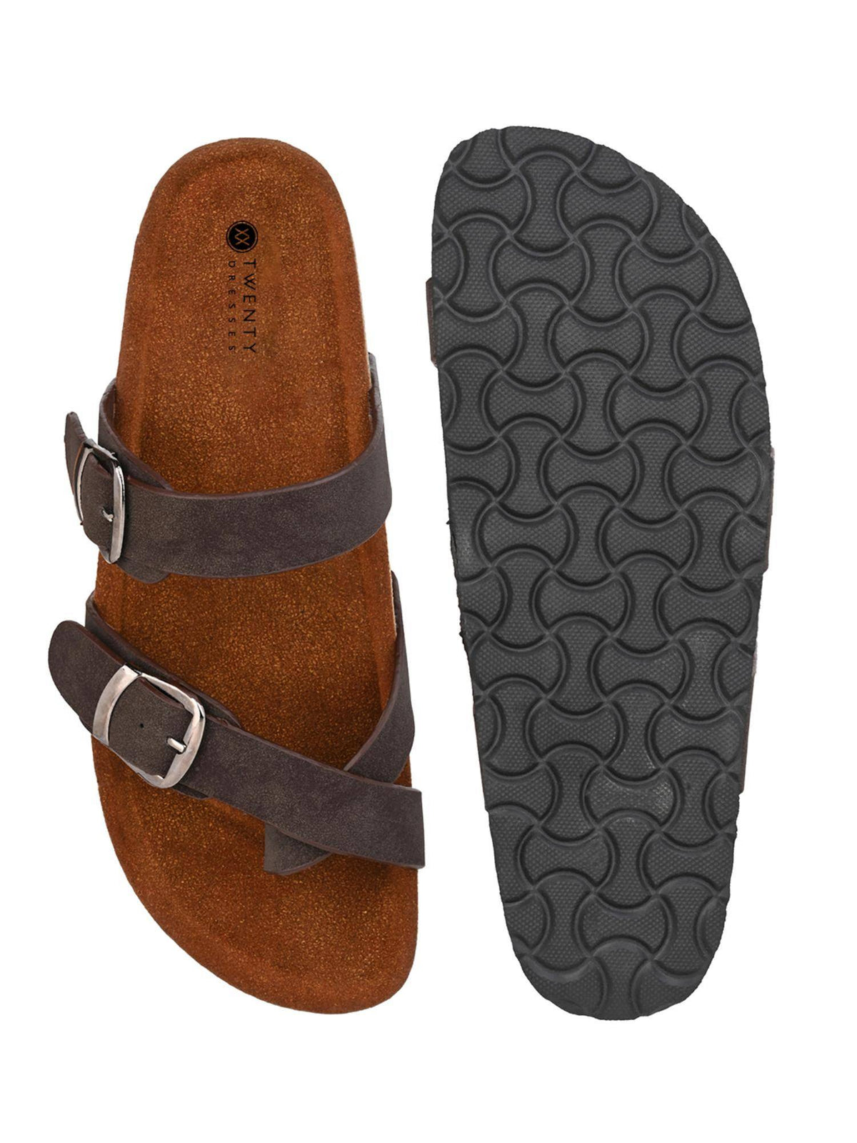 Women Brown Sandals | SD89 - view 2