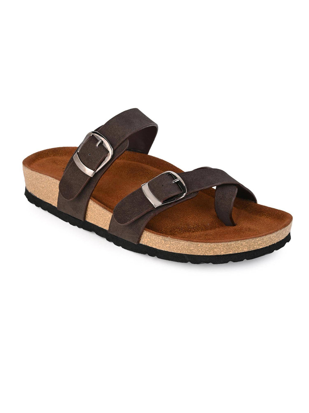 Women Brown Sandals | SD89 - view 3
