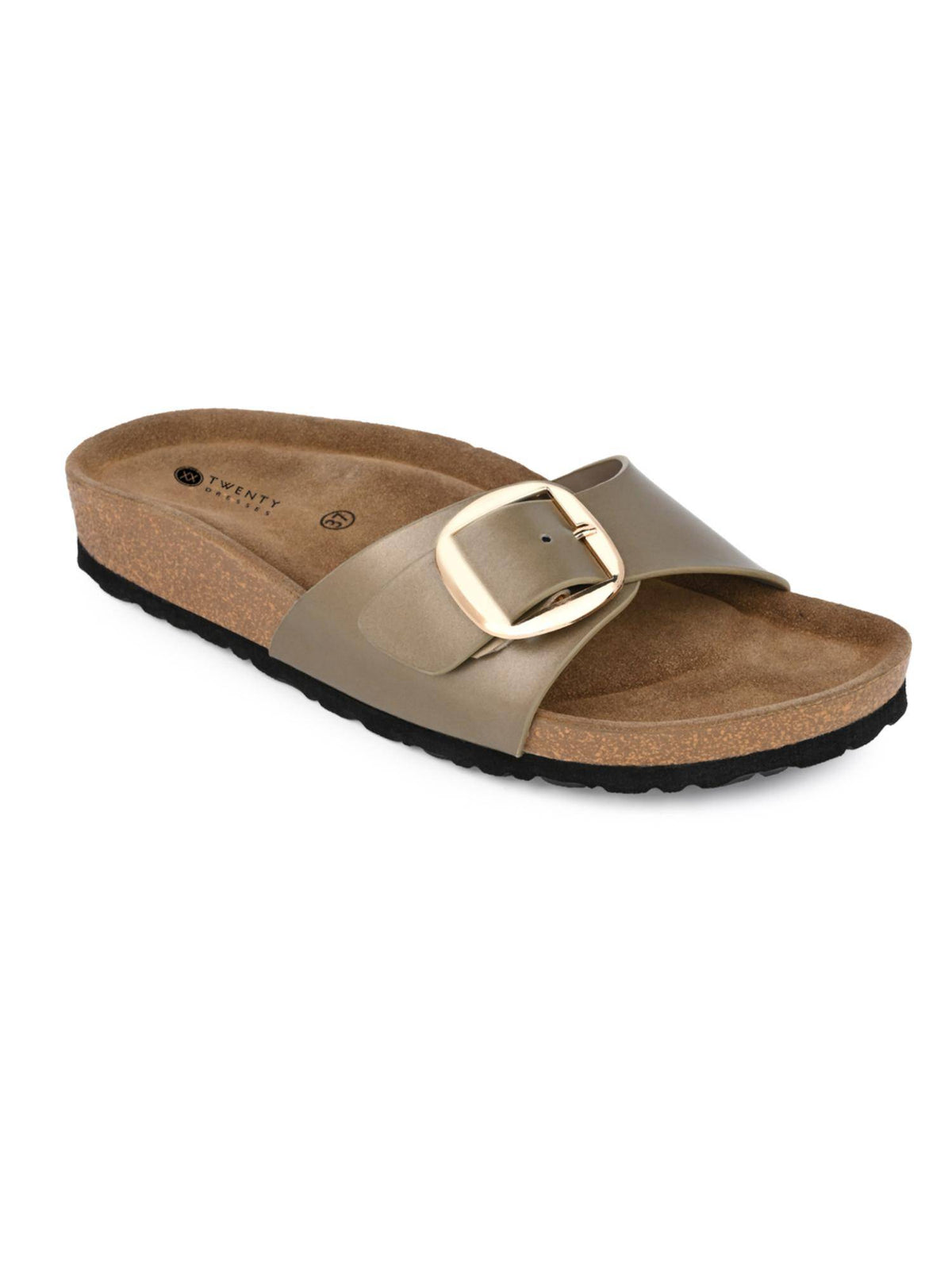 Women Gold Sandals | SD89 - view 3