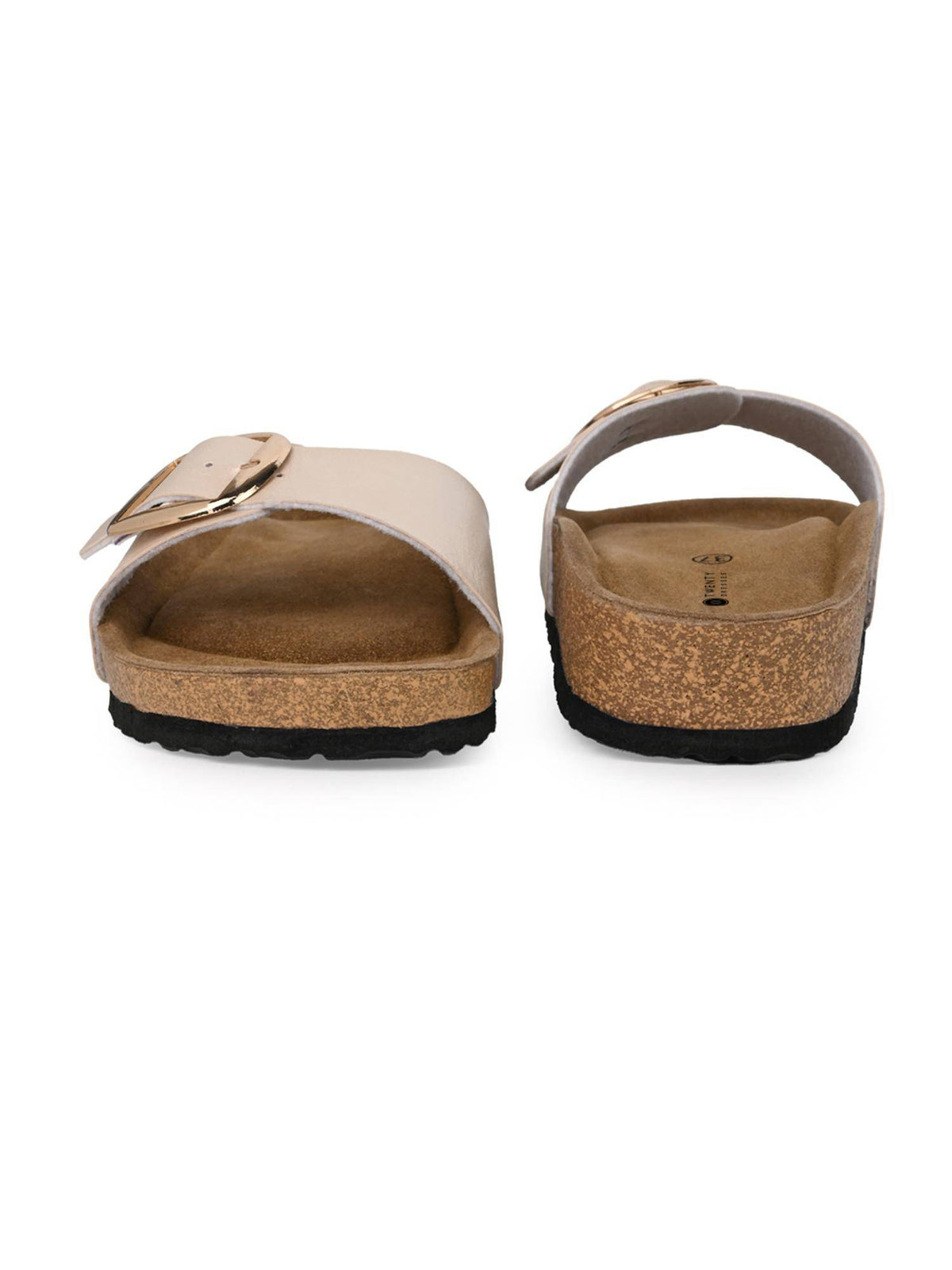 Women Pearl Beige Sandals | SD89 - view 4