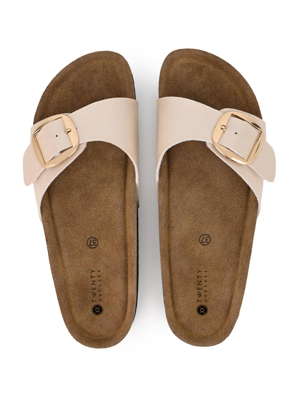 Women Pearl Beige Sandals | SD89 - view 8