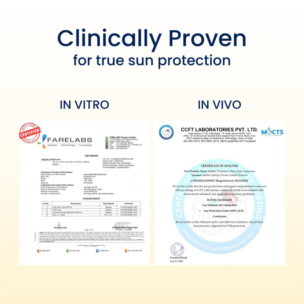 Vitamin C Pure Glow Brightening Face Sunscreen | FC3 - view 3