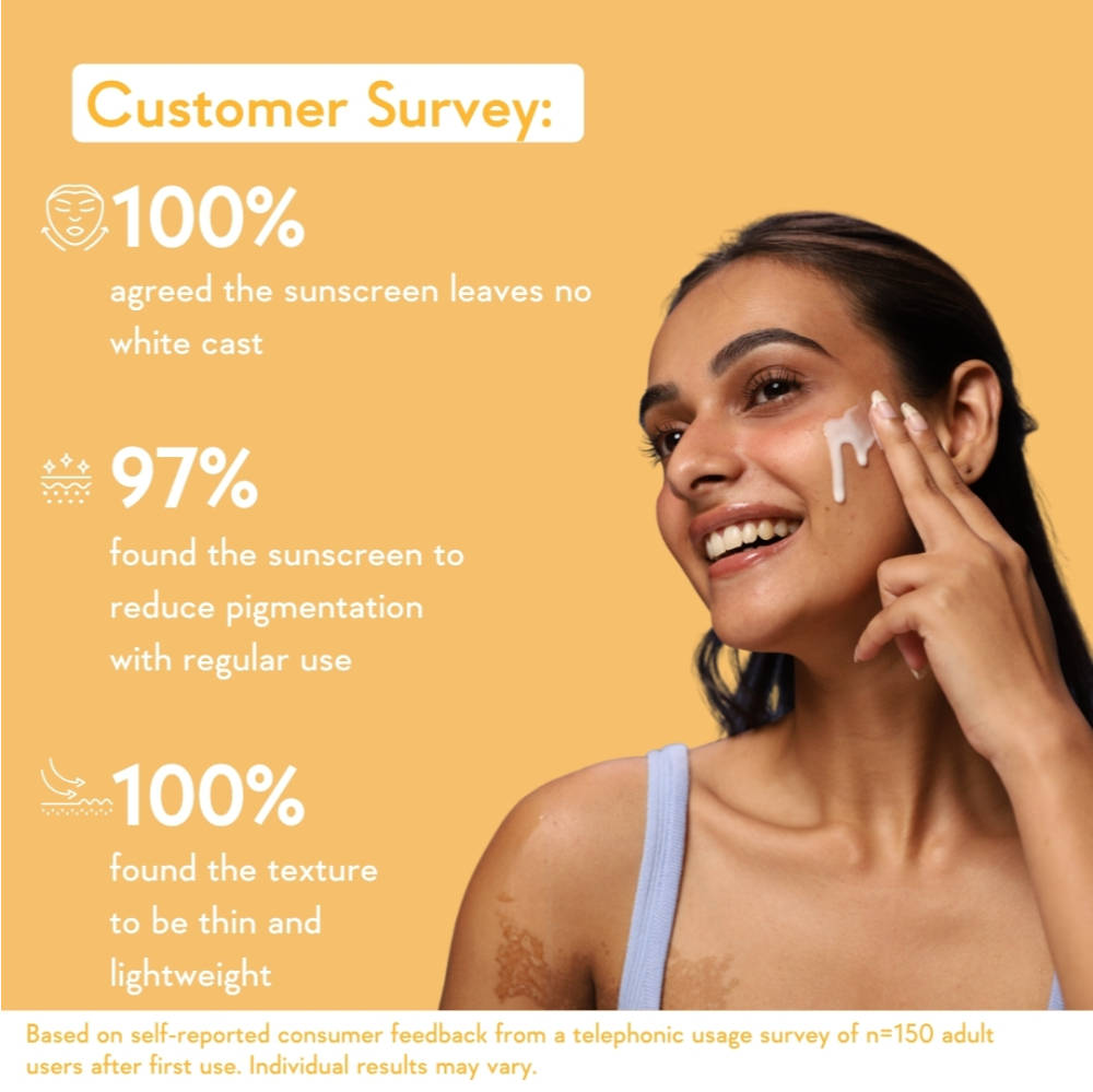 Vitamin C Pure Glow Brightening Face Sunscreen | FC3 - view 4