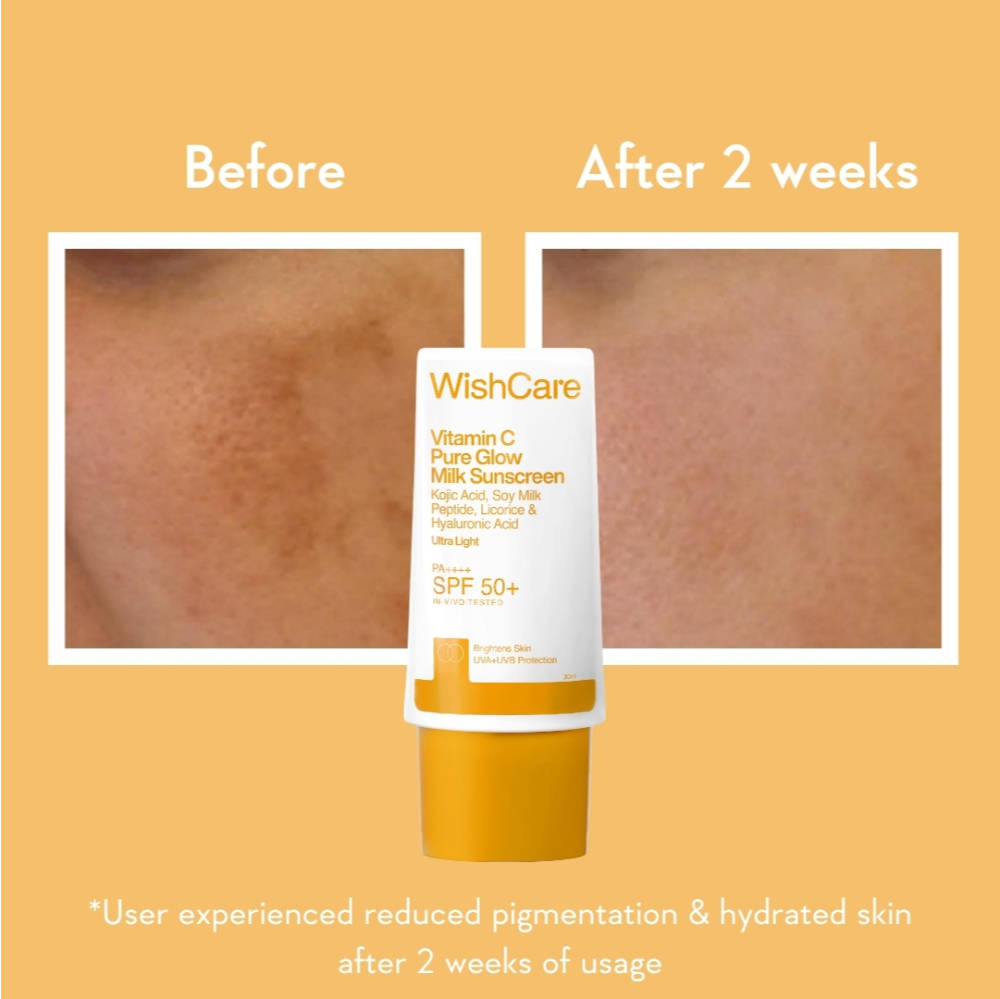 Vitamin C Pure Glow Brightening Face Sunscreen | FC3 - view 5