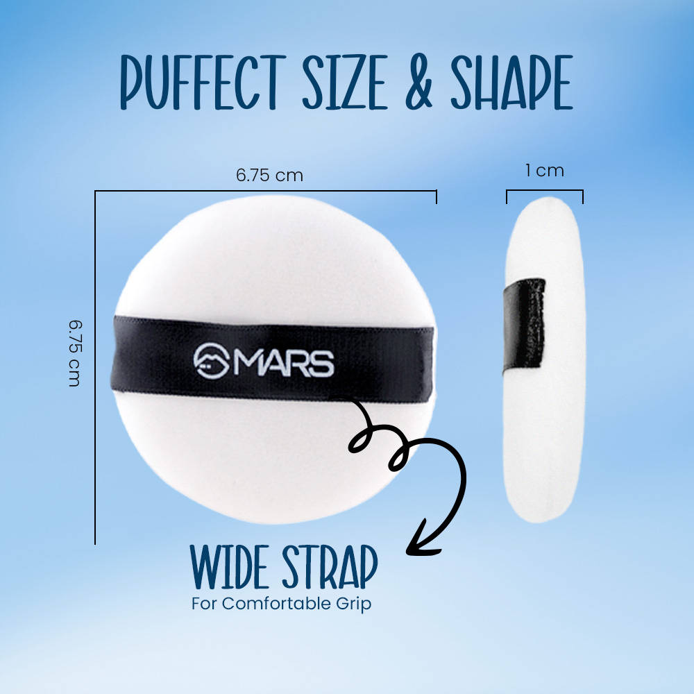 Puffect Powder Puff with Strap - Pack of 2 | C83 - view 7