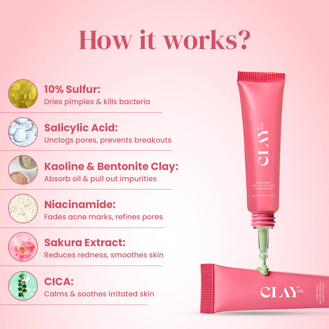 Acne Paste With 10% Sulfur & Salicylic Acid | FC3 - view 3