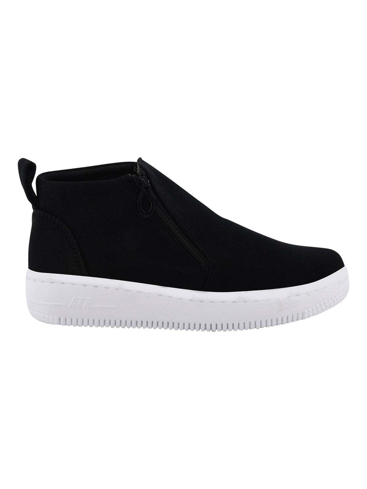Solid Smart Casuals Black Shoes | SH9 - view 3