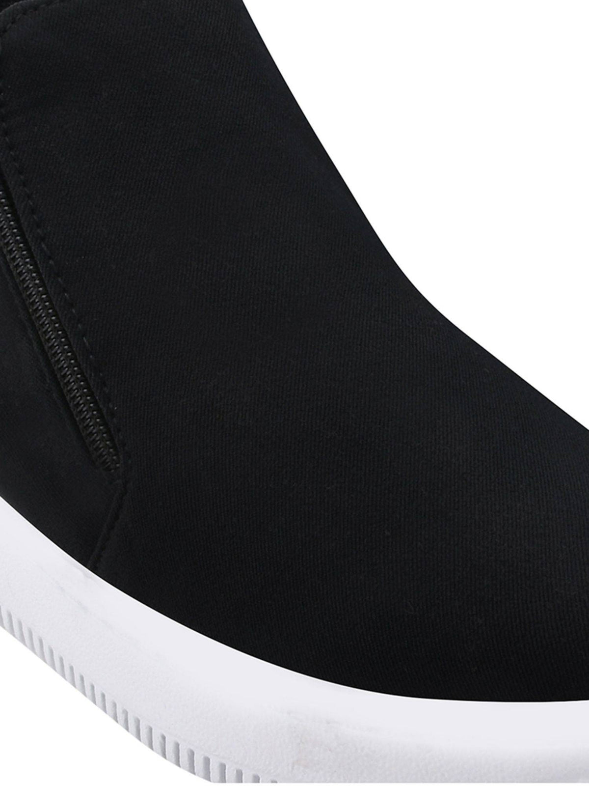 Solid Smart Casuals Black Shoes | SH9 - view 5