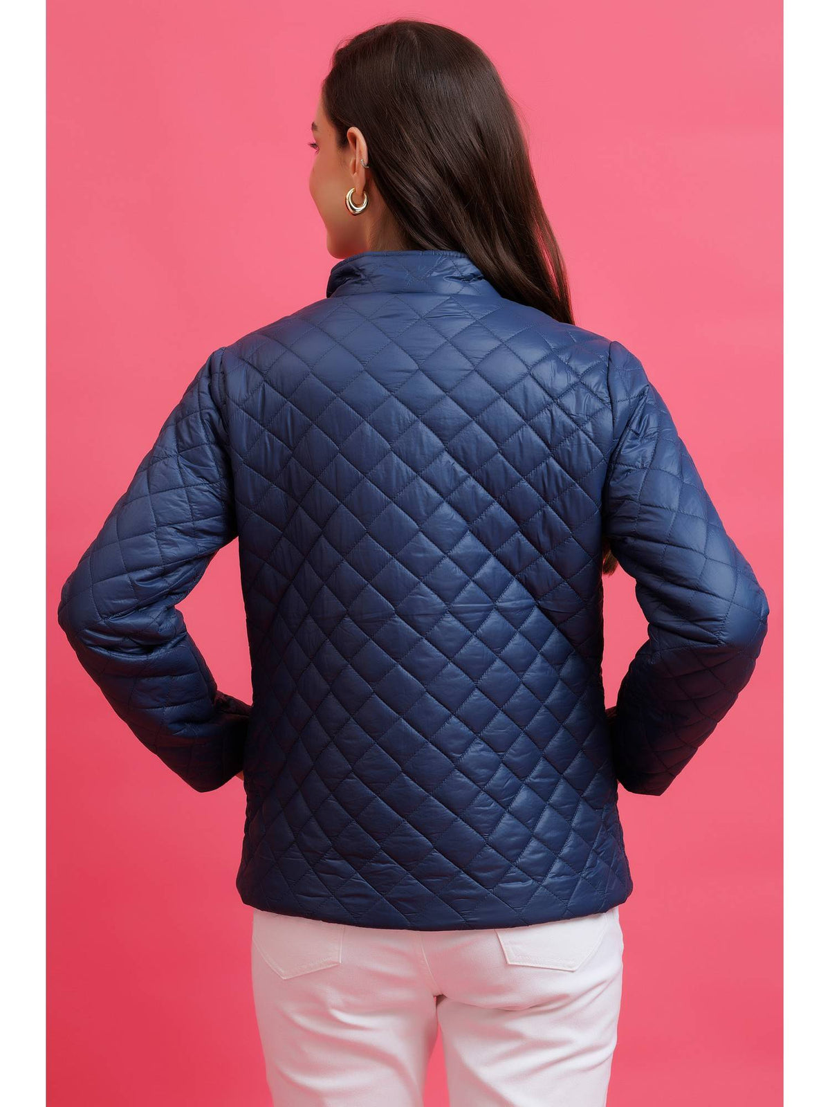 Green Quilted Jacket | JC78 - view 16