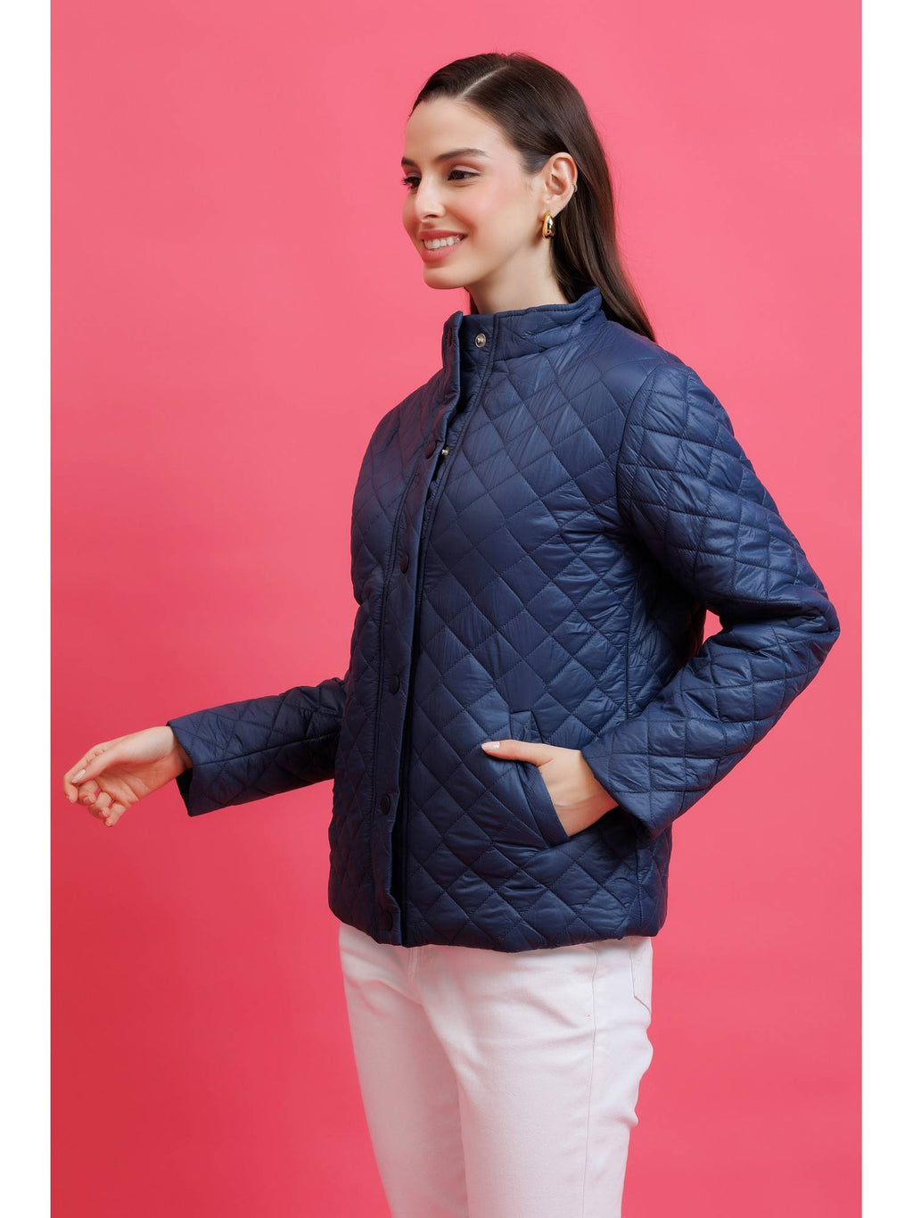 Green Quilted Jacket | JC78 - view 17