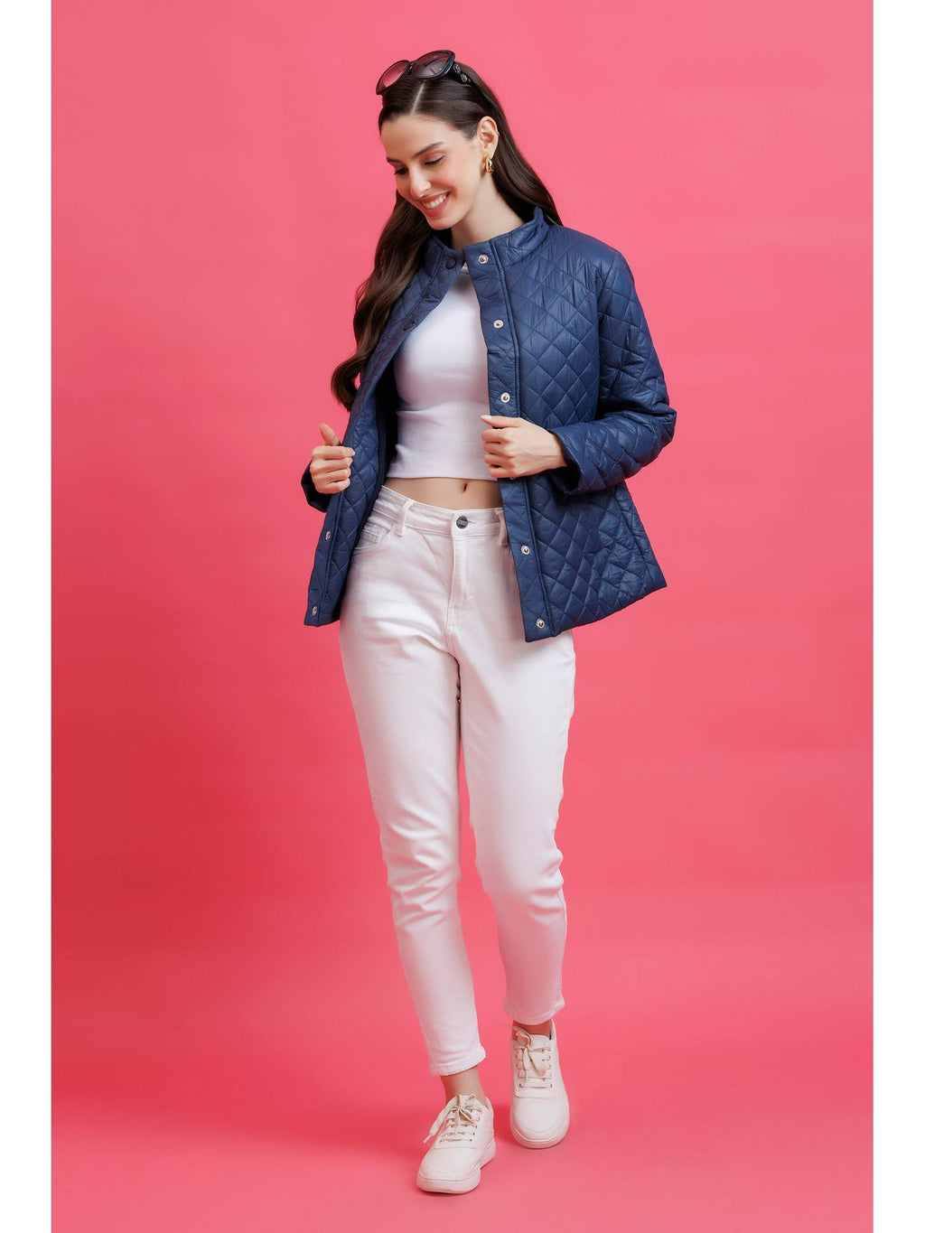 Green Quilted Jacket | JC78 - view 19