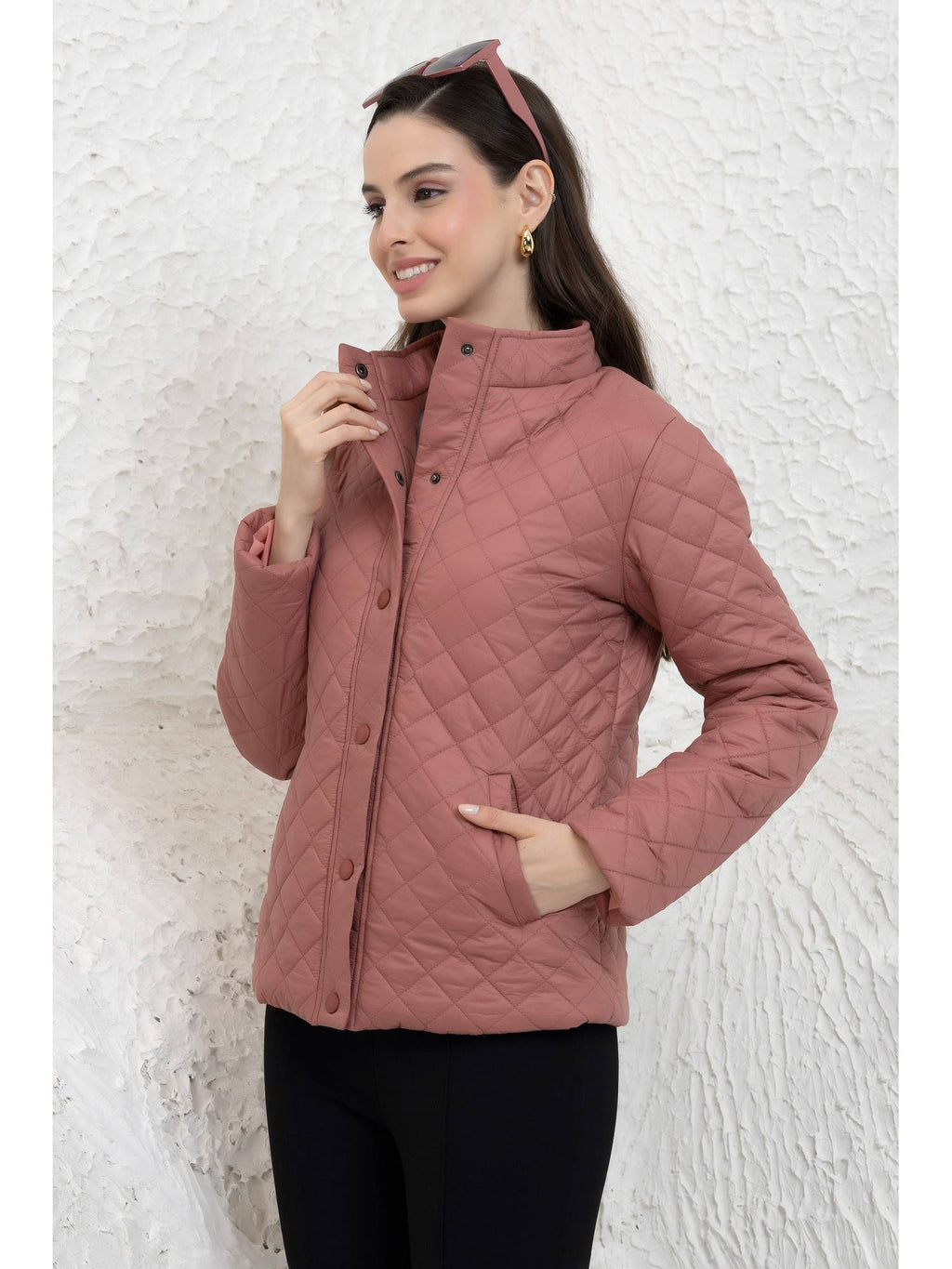 Green Quilted Jacket | JC78 - view 10