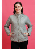 Green Quilted Jacket | JC78 - view 1