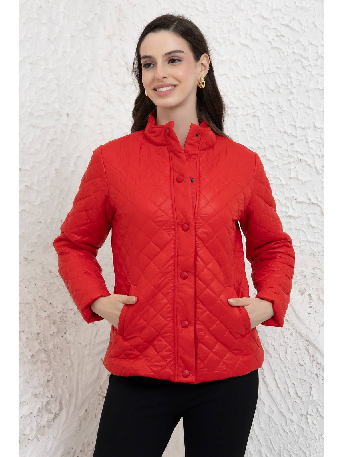 Green Quilted Jacket | JC78 - view 22