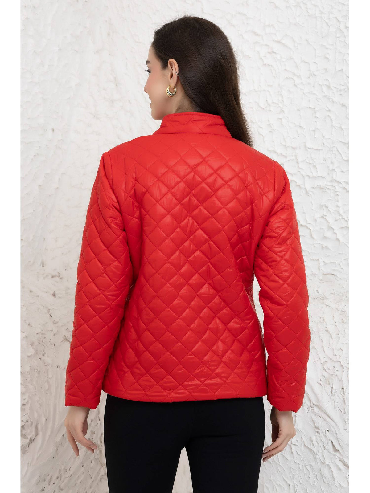 Green Quilted Jacket | JC78 - view 23