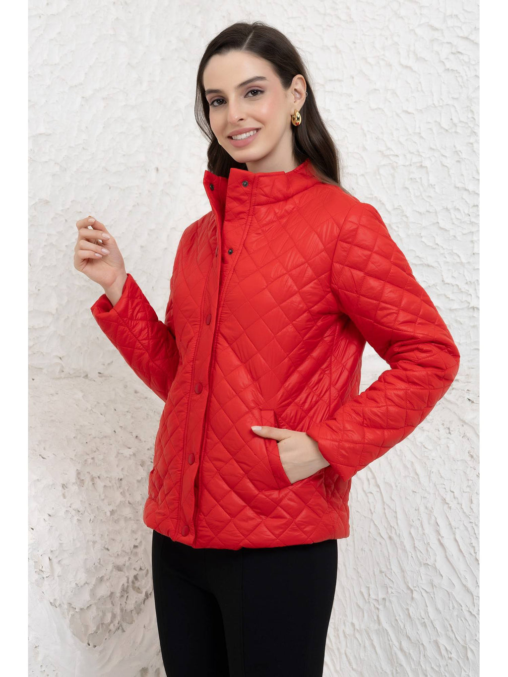 Green Quilted Jacket | JC78 - view 24