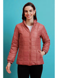 Olive Quilted Zipper Jacket | JC78 - view 15