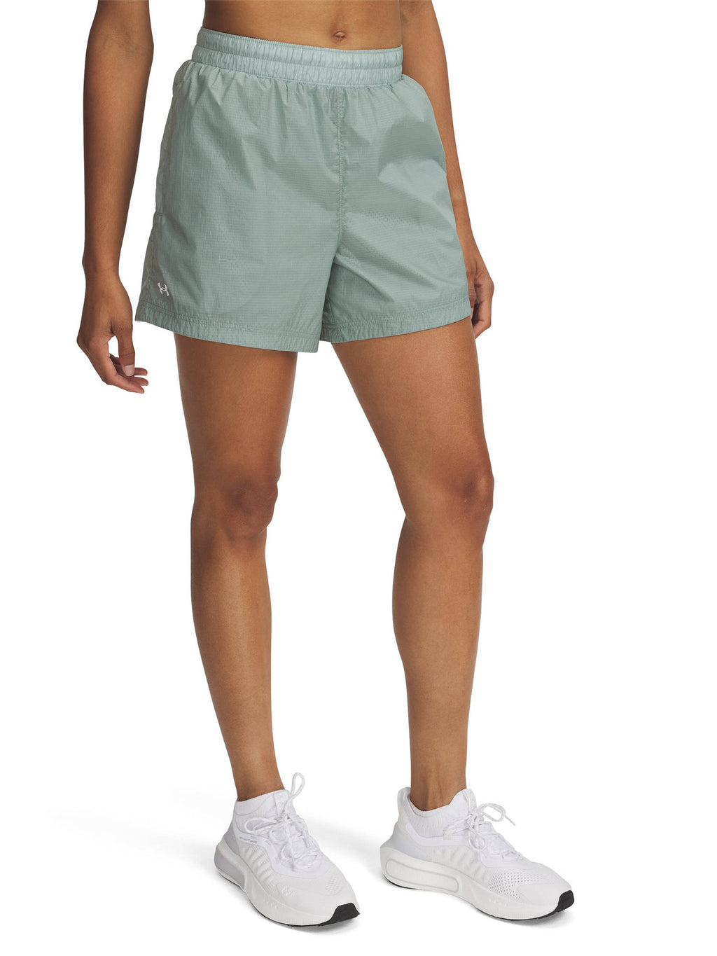 Women Green Rival Woven Shorts - view 1