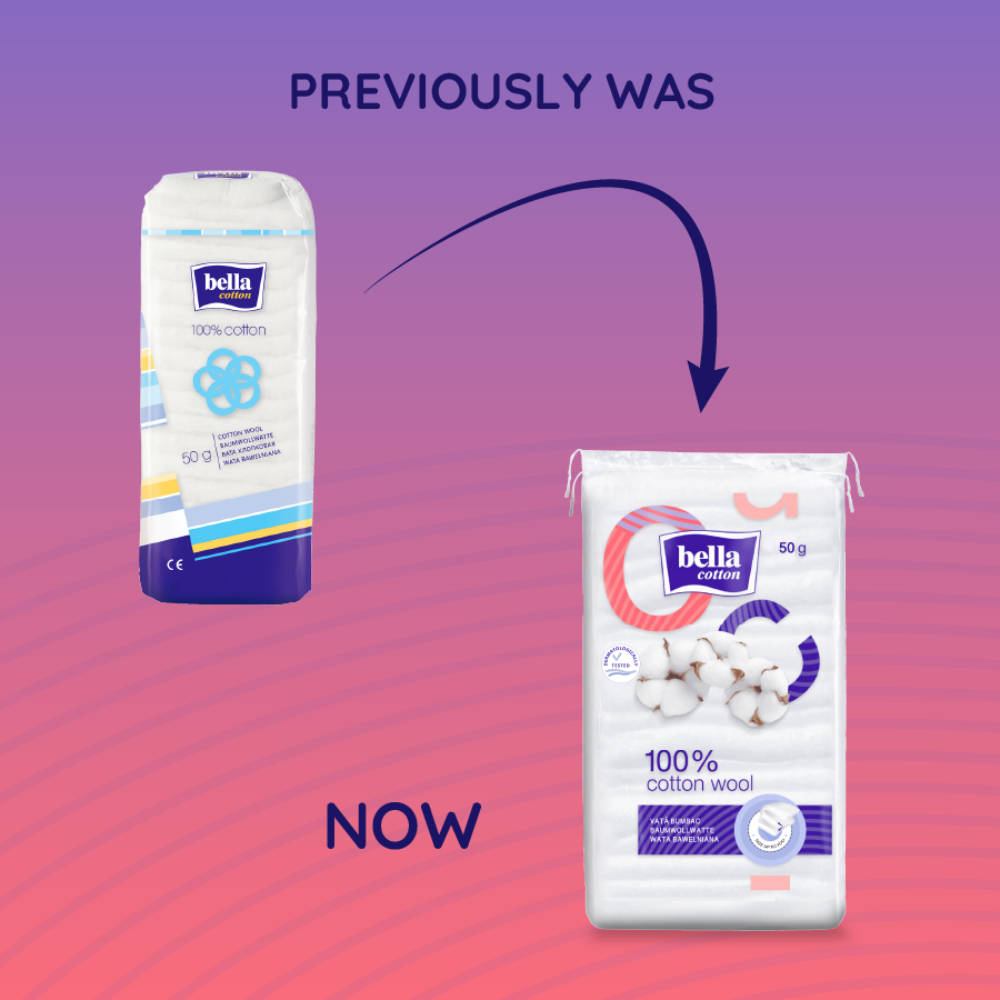 Cotton Wool, 100% Cotton, Highly Absorbent, Makeup Remover - Pack of 1 | T32 - view 2