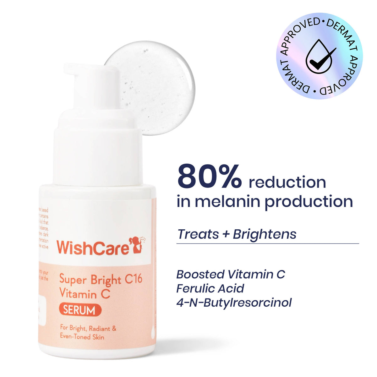 Super Bright C16 Vitamin C Face Serum for Glowing Skin- Reduces Pigmentation & Dark Spots | Z8 - view 1