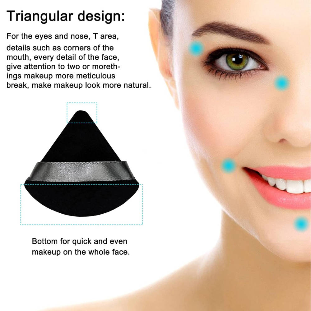 Triangular Powder Puff Makeup Sponges | C83 - view 6