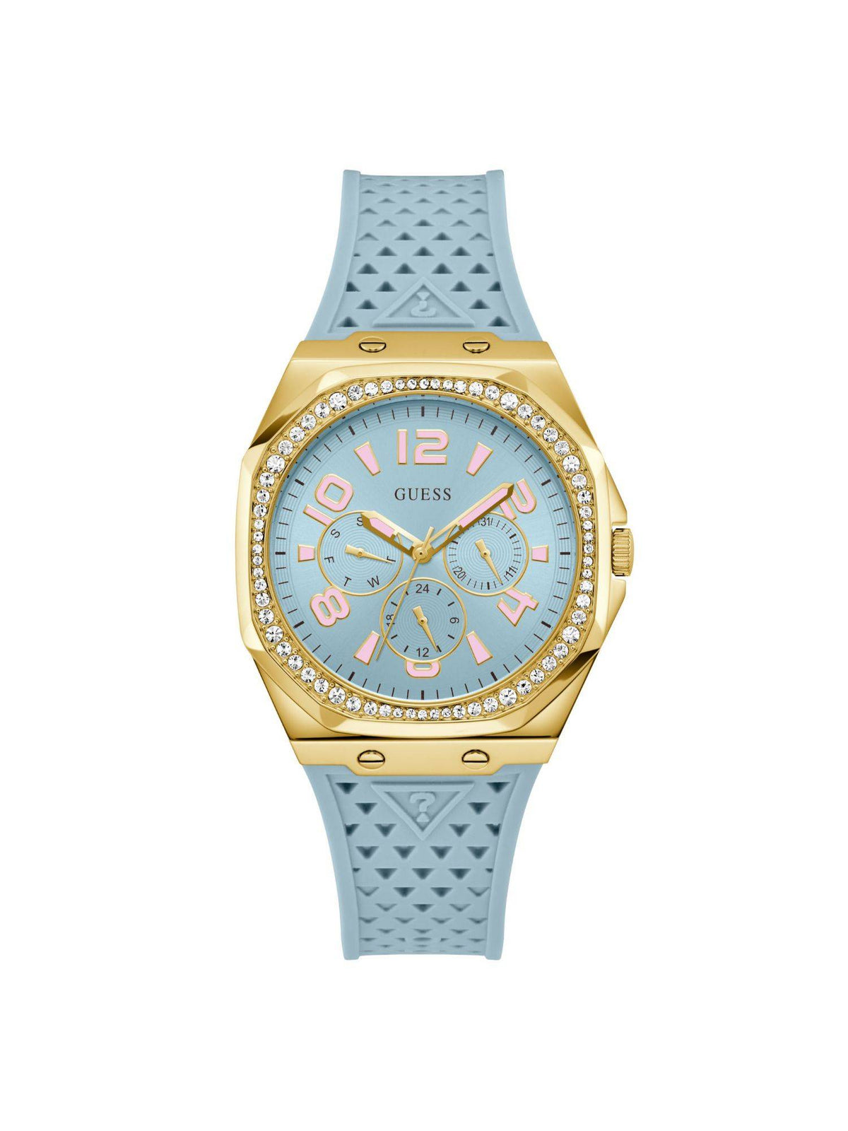 Women 39.5 mm Blue Dial Analog Watch- GW0694L1 (Medium) | W92 - view 1