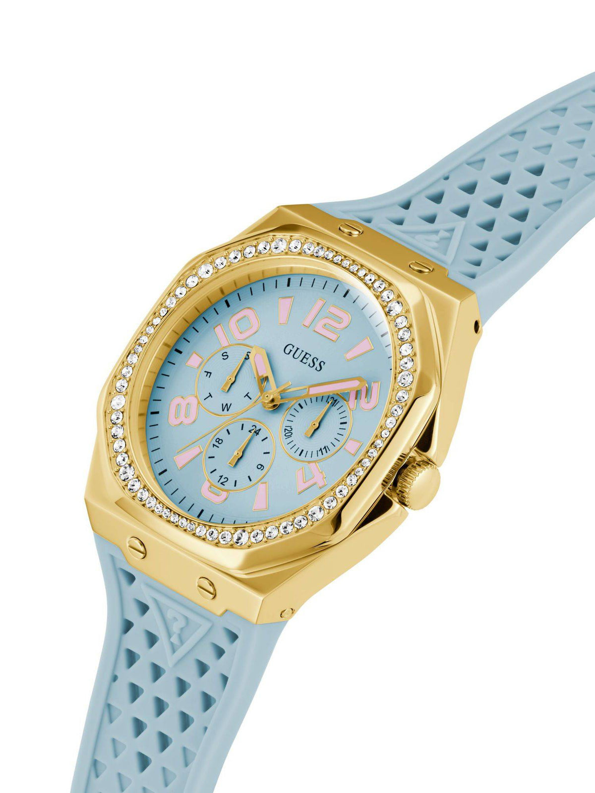Women 39.5 mm Blue Dial Analog Watch- GW0694L1 (Medium) | W92 - view 4