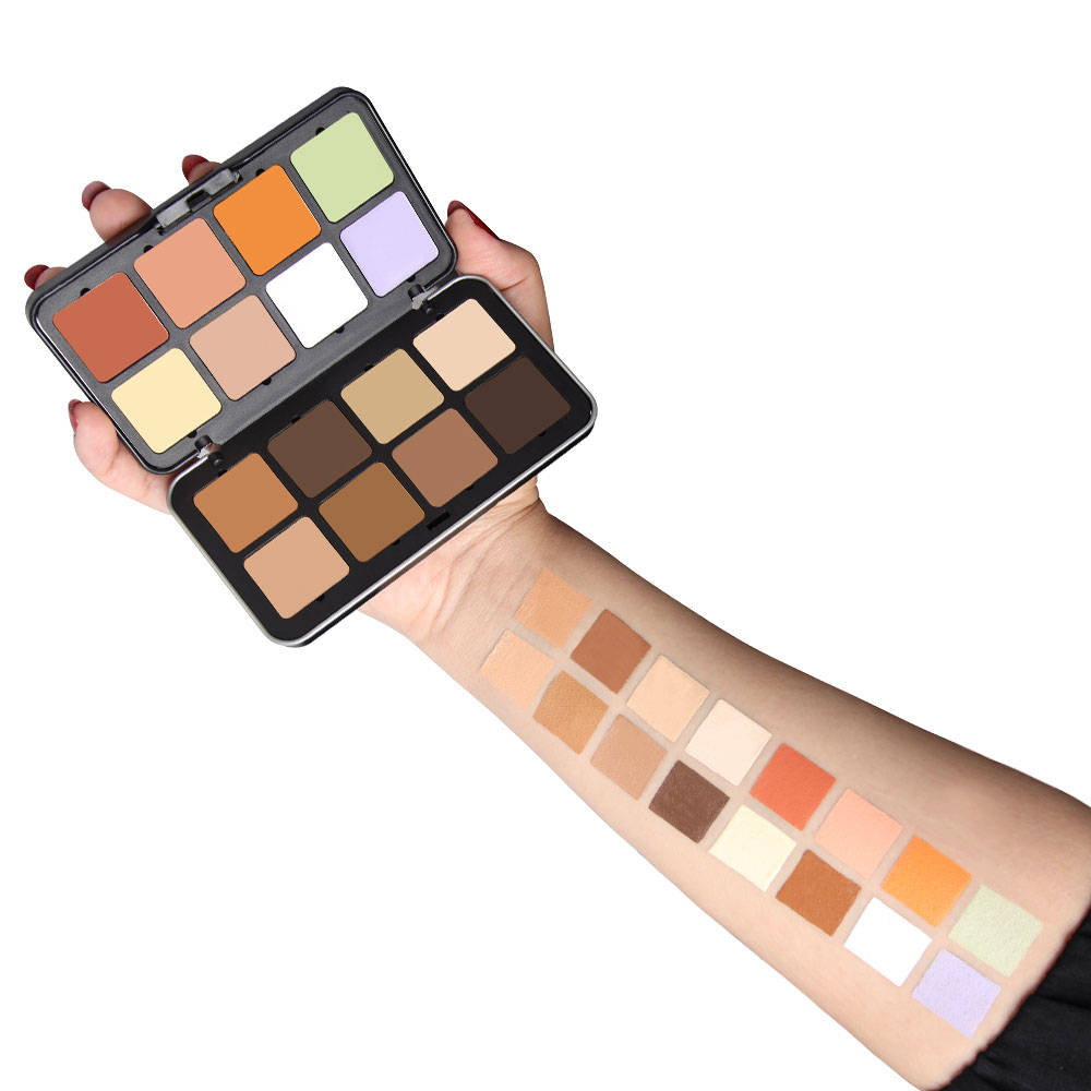16 Color Camouflage HD Concealer Palette - | E20 - view 5