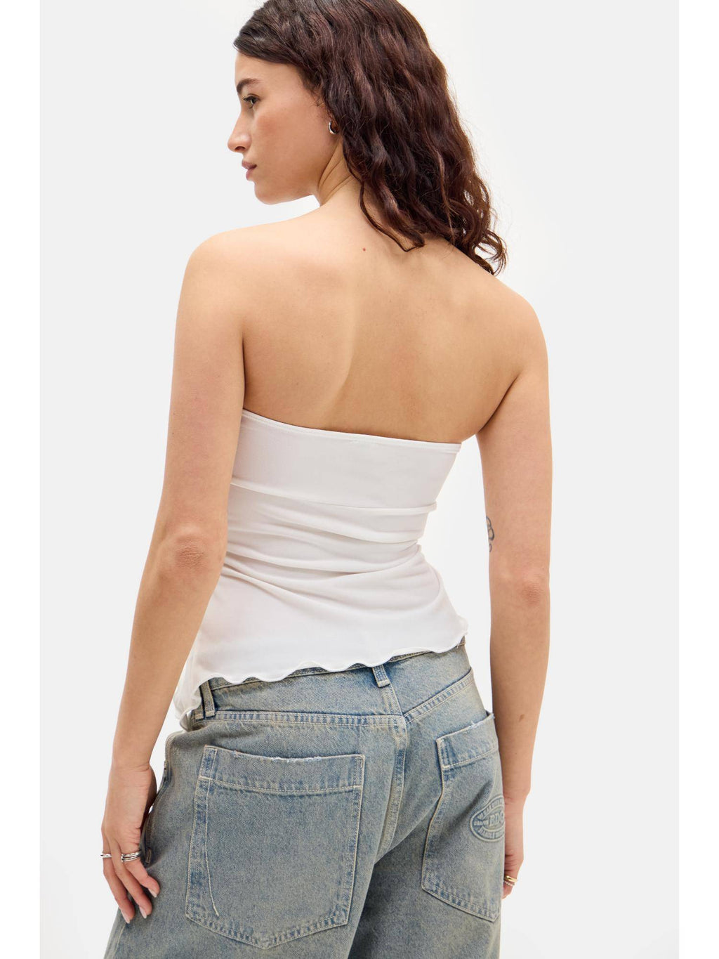 Rem Bandeau Top - White | TT90 - view 4